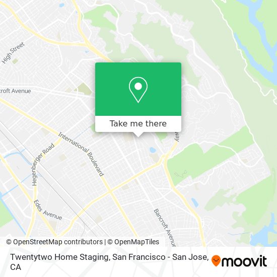 Twentytwo Home Staging map