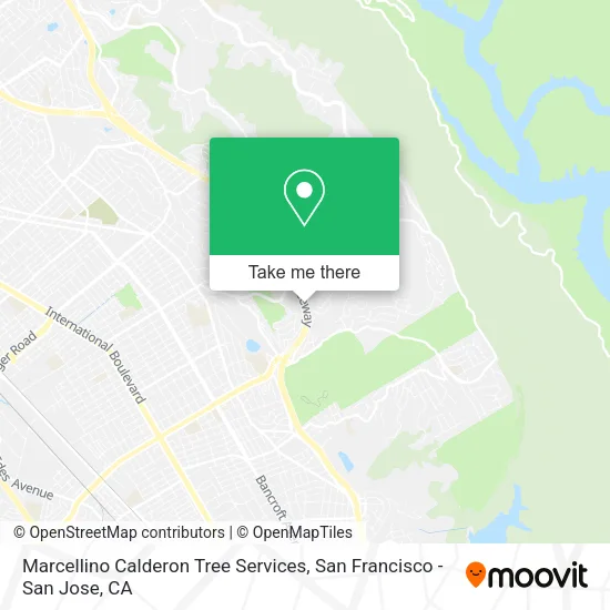 Mapa de Marcellino Calderon Tree Services