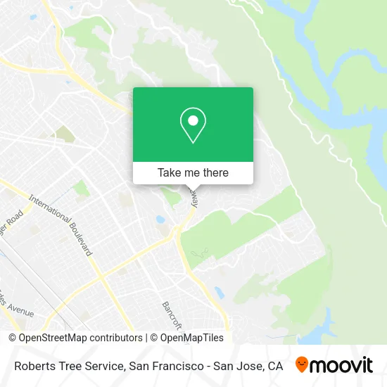 Mapa de Roberts Tree Service