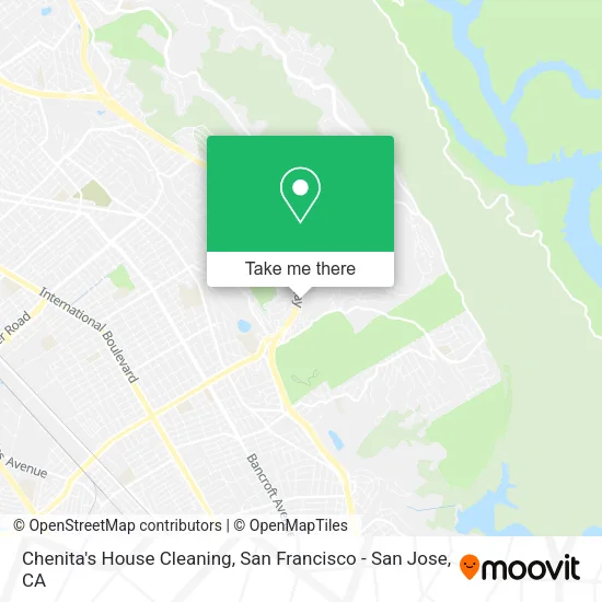 Chenita's House Cleaning map