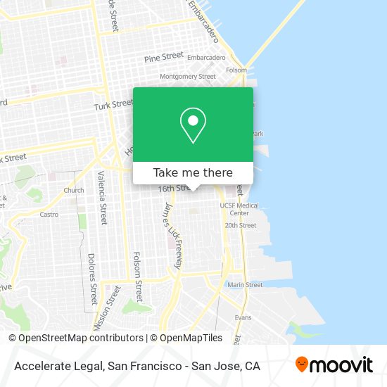 Accelerate Legal map