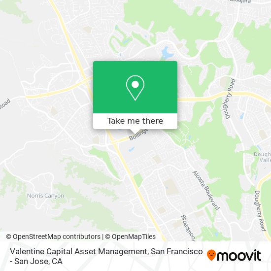 Mapa de Valentine Capital Asset Management