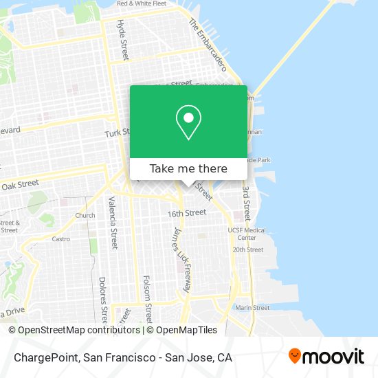 ChargePoint map