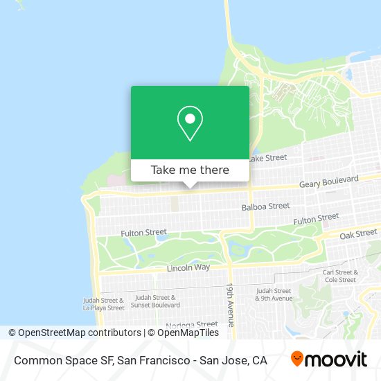 Common Space SF map