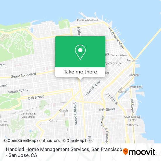 Mapa de Handled Home Management Services