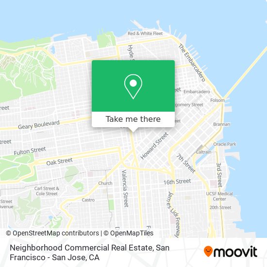 Mapa de Neighborhood Commercial Real Estate