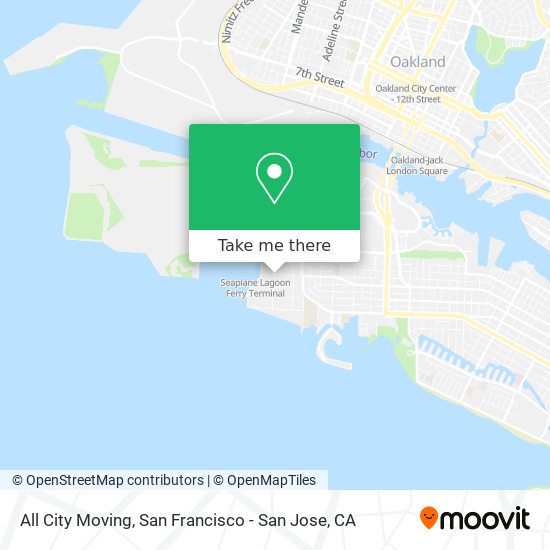 All City Moving map