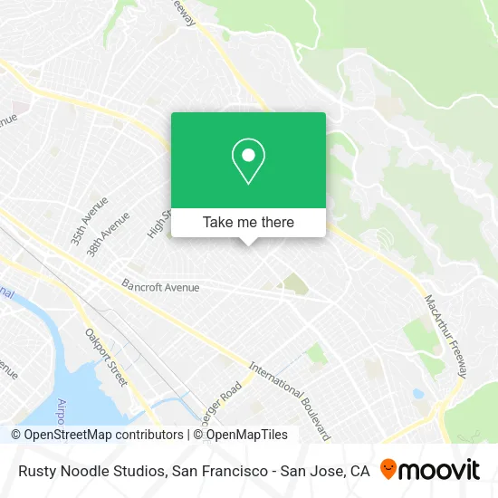 Rusty Noodle Studios map