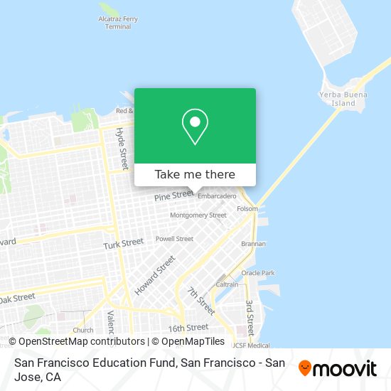 San Francisco Education Fund map