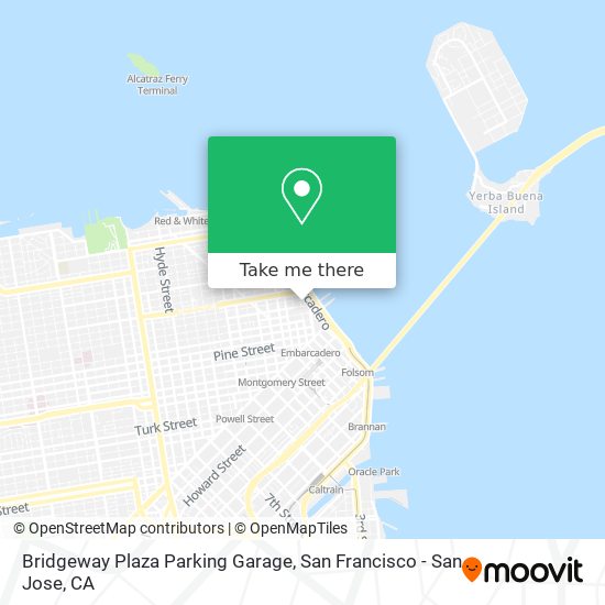 Mapa de Bridgeway Plaza Parking Garage