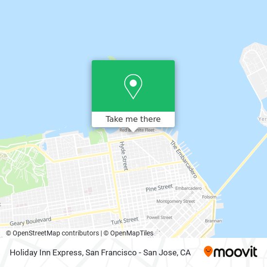 Holiday Inn Express map