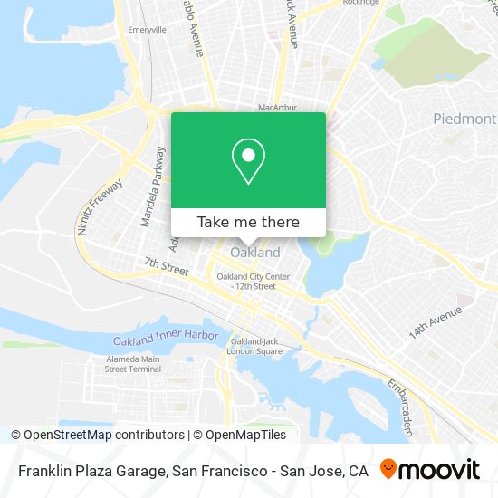 Mapa de Franklin Plaza Garage