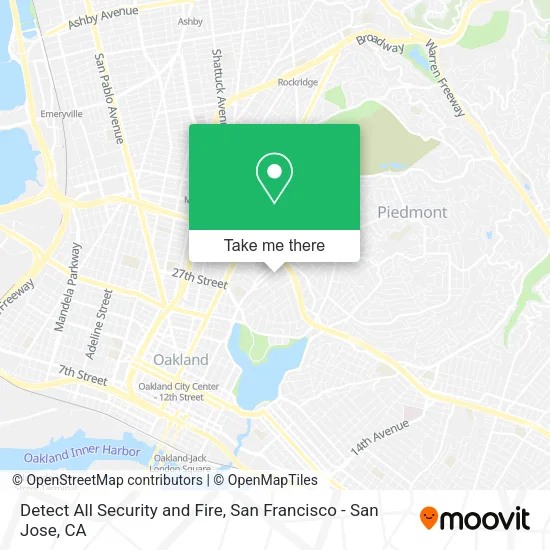 Detect All Security and Fire map