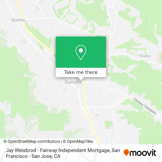 Jay Weisbrod - Fairway Independent Mortgage map