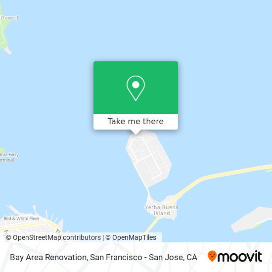 Bay Area Renovation map