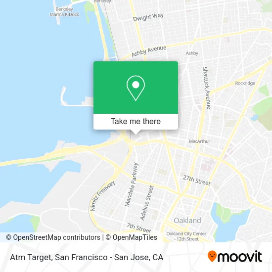 Mapa de Atm Target