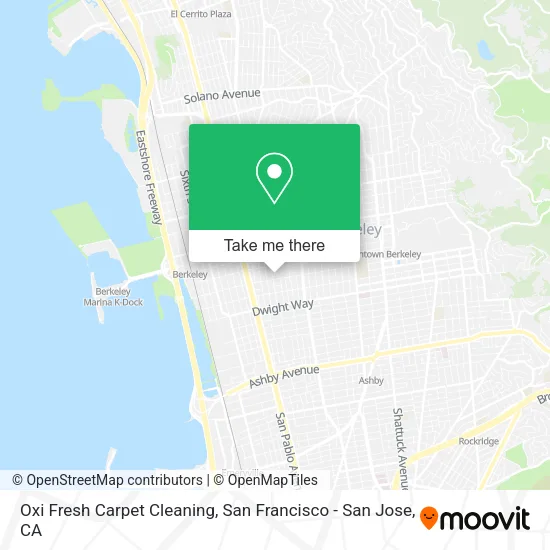 Mapa de Oxi Fresh Carpet Cleaning