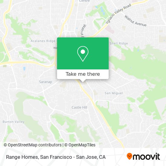 Mapa de Range Homes