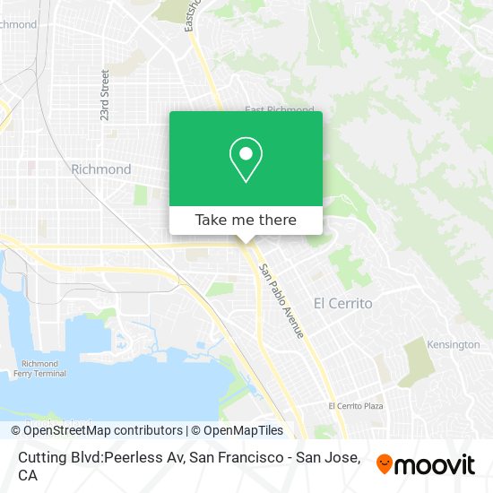Cutting Blvd:Peerless Av map