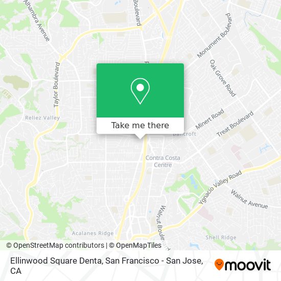 Ellinwood Square Denta map
