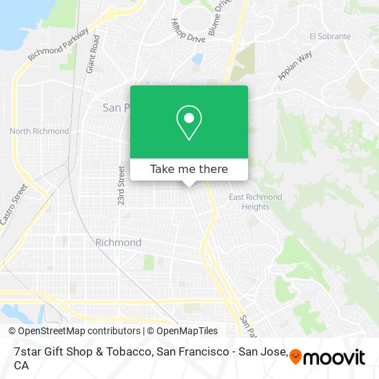 Mapa de 7star Gift Shop & Tobacco