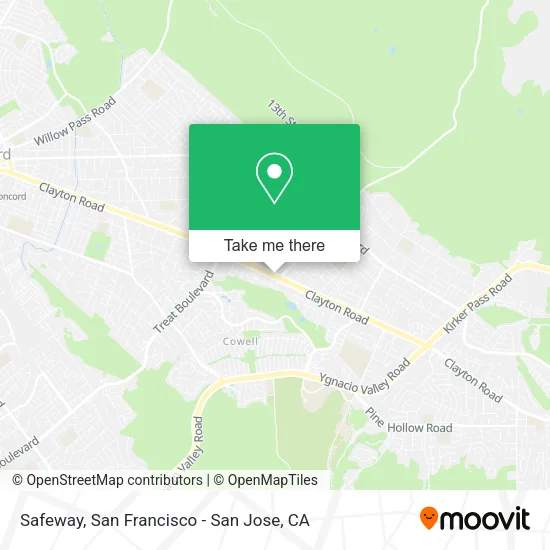 Safeway map