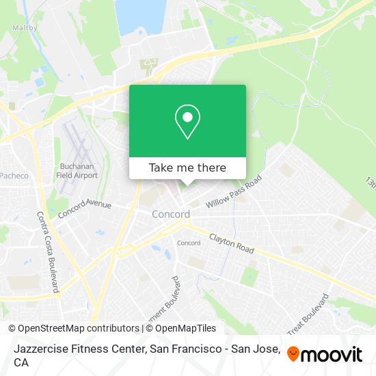 Jazzercise Fitness Center map