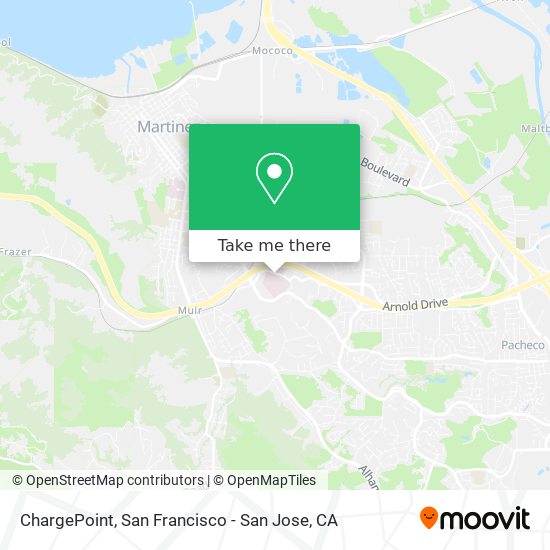 ChargePoint map