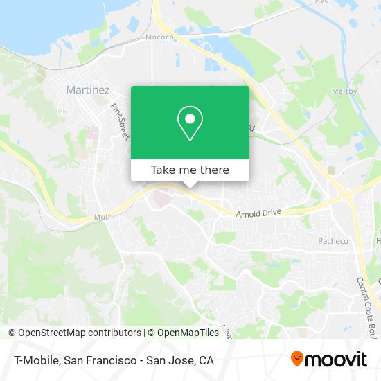 T-Mobile map