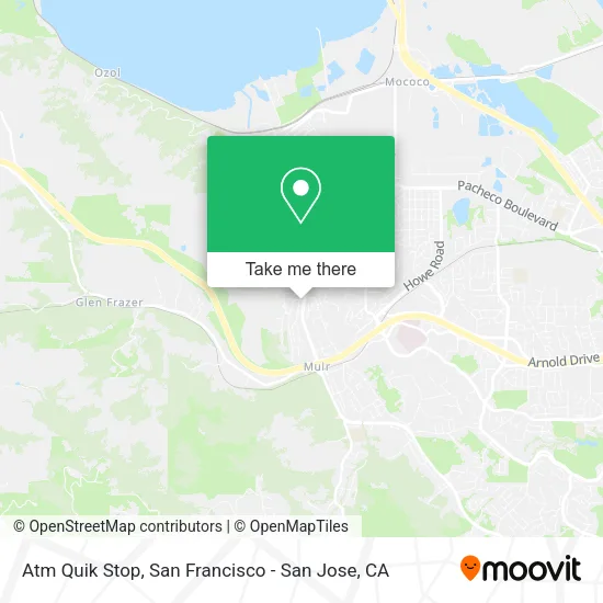 Mapa de Atm Quik Stop