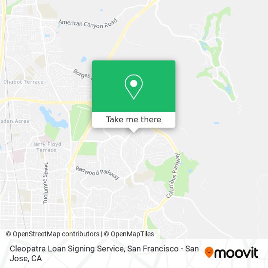 Cleopatra Loan Signing Service map