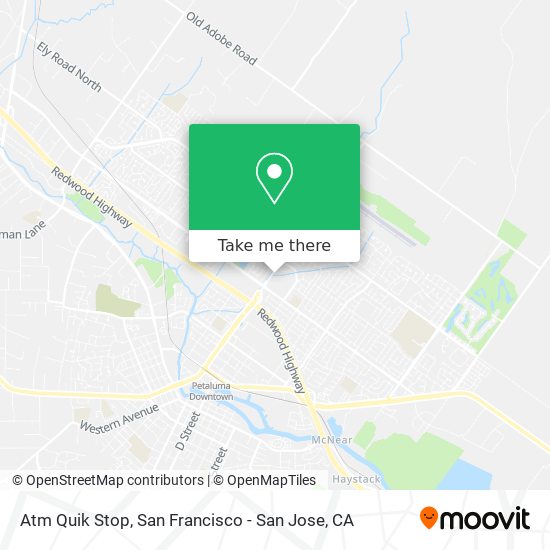 Mapa de Atm Quik Stop