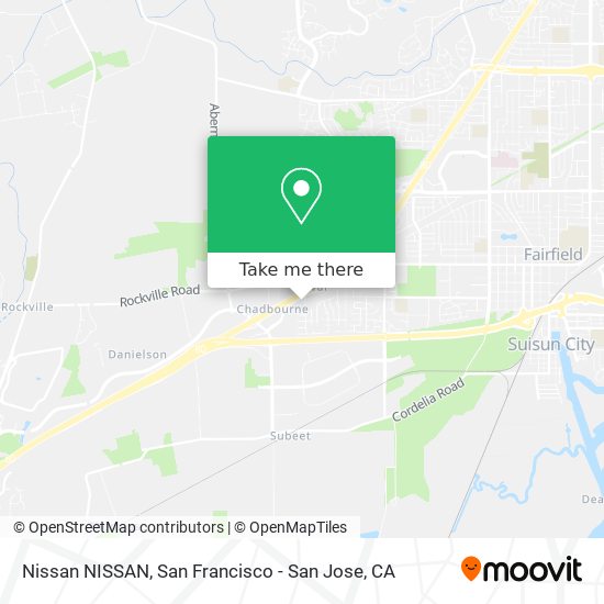 Nissan NISSAN map