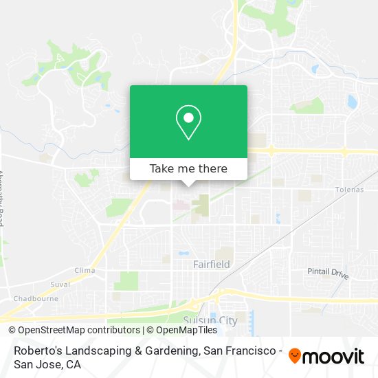 Mapa de Roberto's Landscaping & Gardening