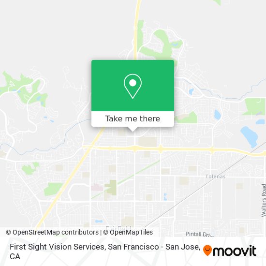 First Sight Vision Services map