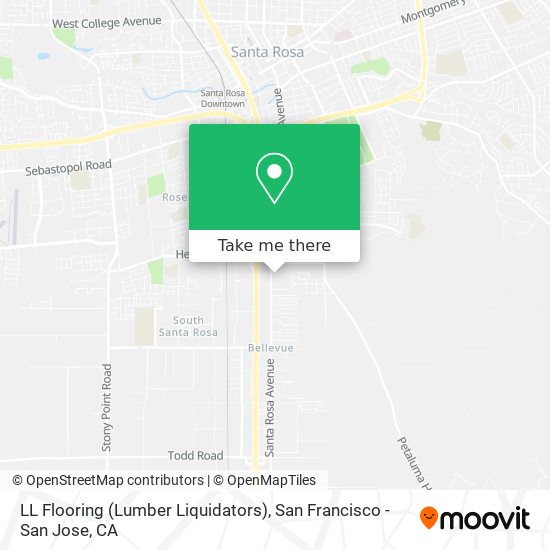 Mapa de LL Flooring (Lumber Liquidators)