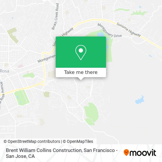 Brent William Collins Construction map