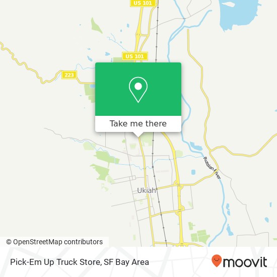Pick-Em Up Truck Store map