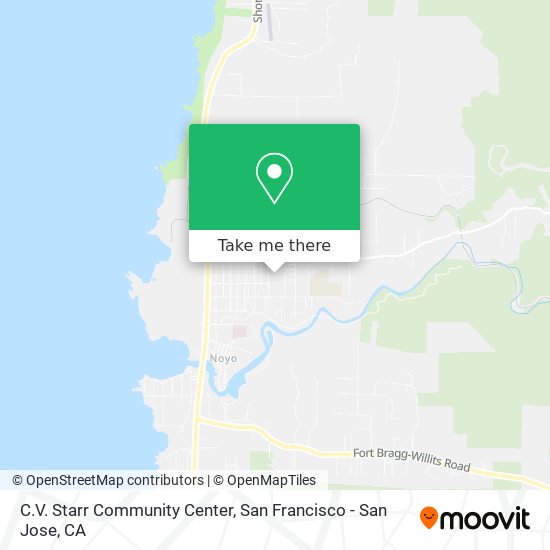 Mapa de C.V. Starr Community Center