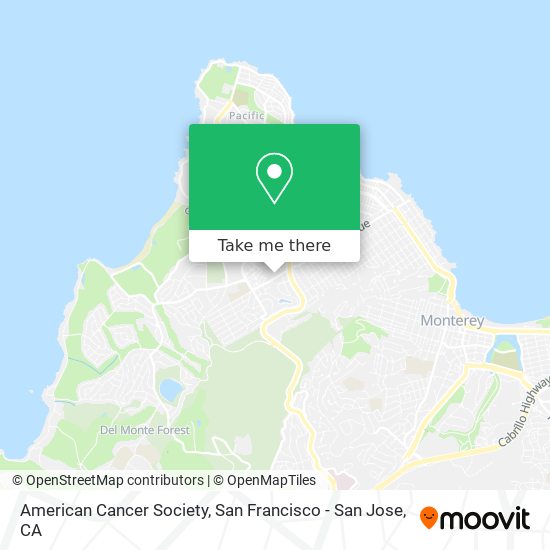 Mapa de American Cancer Society