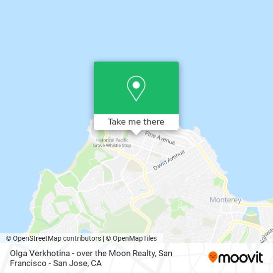 Mapa de Olga Verkhotina - over the Moon Realty