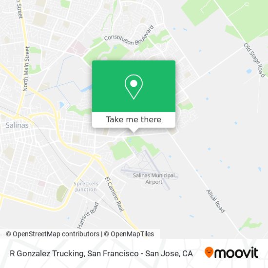 Mapa de R Gonzalez Trucking