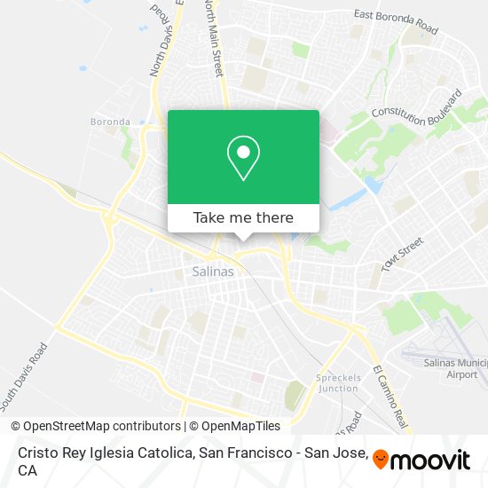 Cristo Rey Iglesia Catolica map