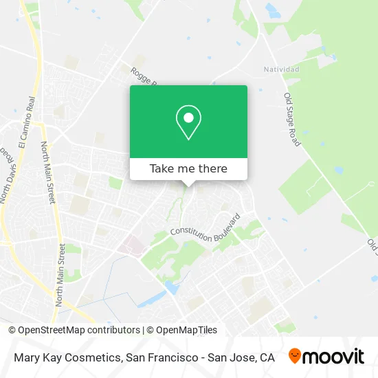 Mary Kay Cosmetics map