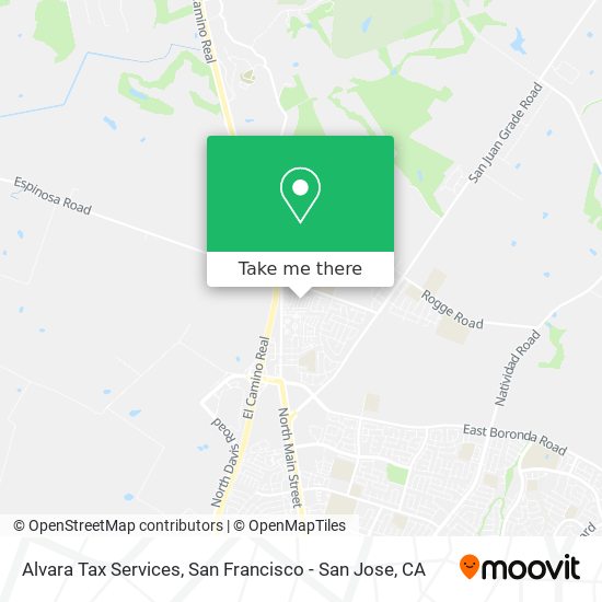 Alvara Tax Services map