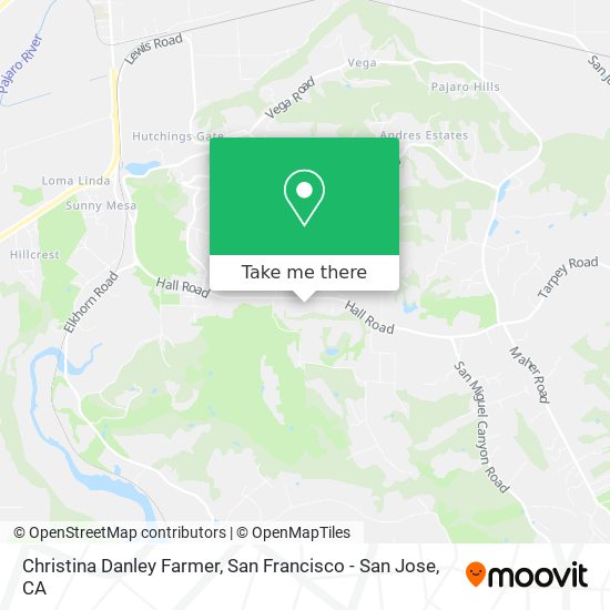 Christina Danley Farmer map