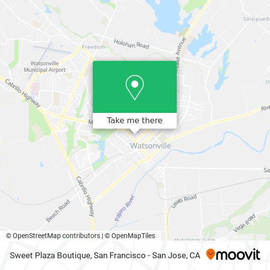Mapa de Sweet Plaza Boutique