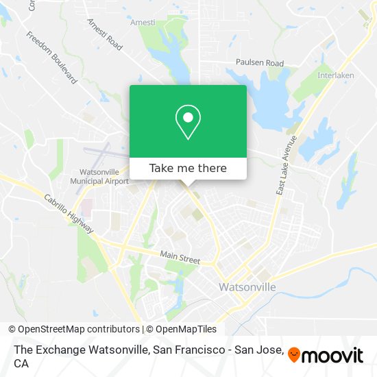 Mapa de The Exchange Watsonville