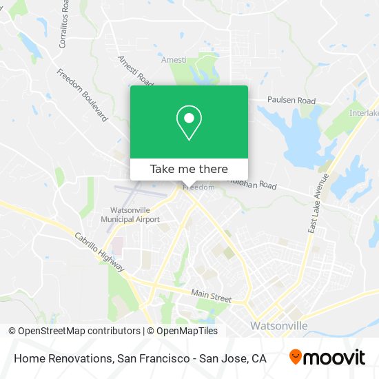 Home Renovations map