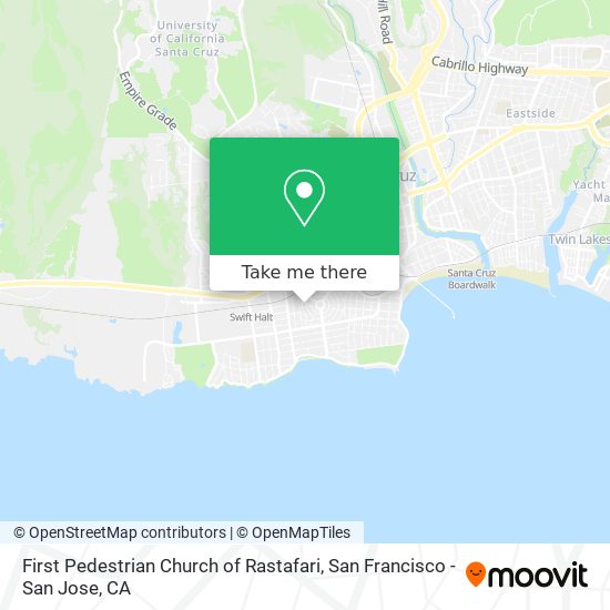 Mapa de First Pedestrian Church of Rastafari
